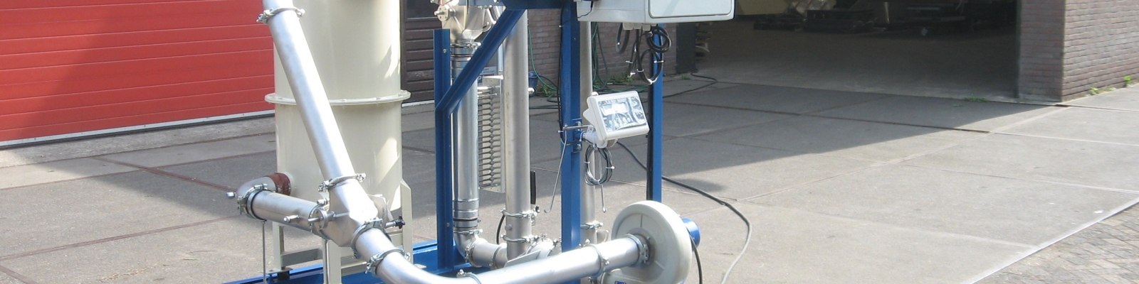 Belt Dryer test facility Netherlands