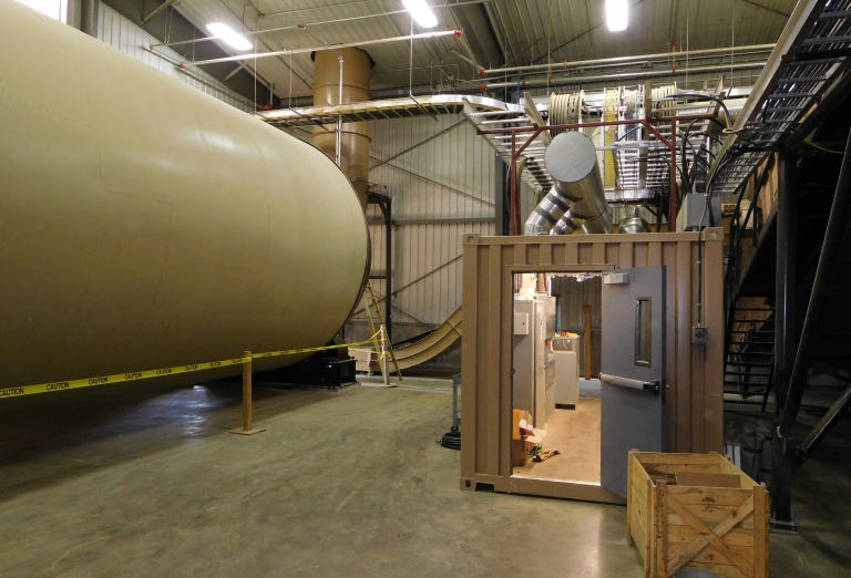 The processing of lucerne into bales