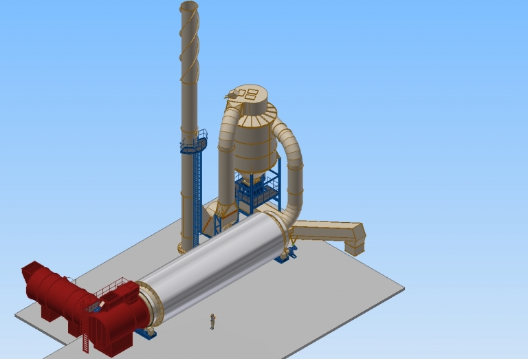 The processing of lucerne into bales