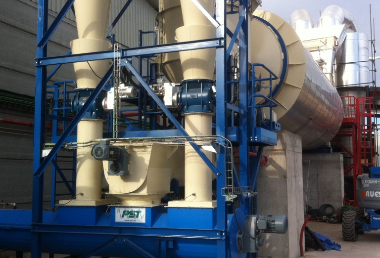 The production of bio-fuel from wood fibre