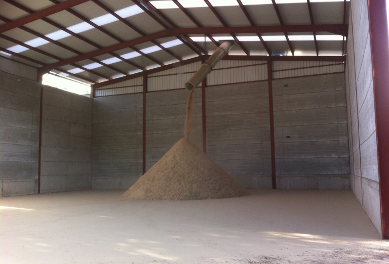 The production of bio-fuel from wood fibre