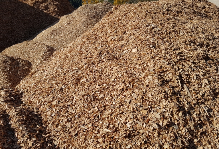 Drying of sawdust on a belt dryer