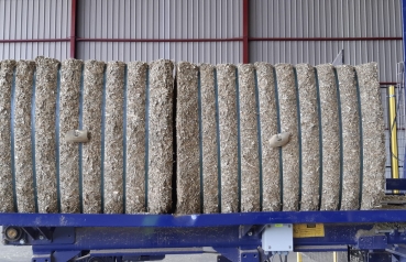 Corn silage drying